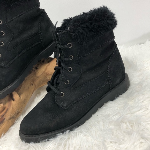 bare traps leather boots